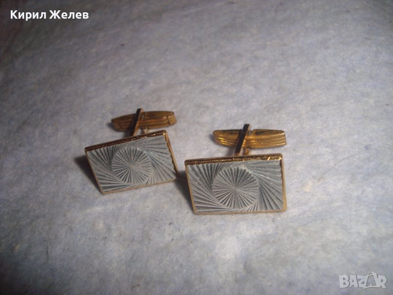 СТАРИ СТИЛНО ОРНАМЕНТИРАНИ ПОЗЛАТЕНИ ВИНТИДЖ БУТОНЕЛИ 12587, снимка 1