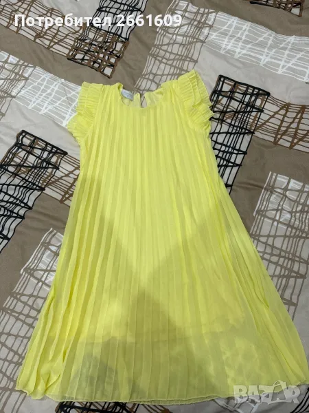 Детска рокля контраст , снимка 1