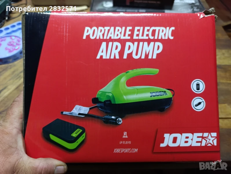 SUP въздушен компресор който може да работи авто, снимка 1