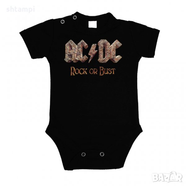 Бебешко боди AC DC 1, снимка 1