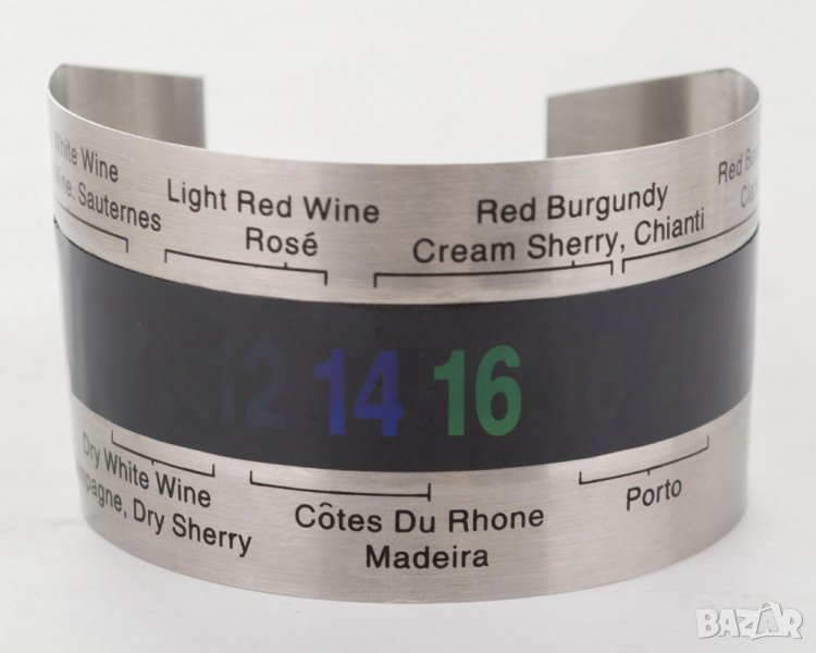Пръстен-термометър за вино марка Utilinox , снимка 1