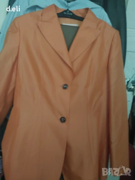 LAUREL (ESCADA) Size M Страхотно ново сако от Коприна и Памук, снимка 1