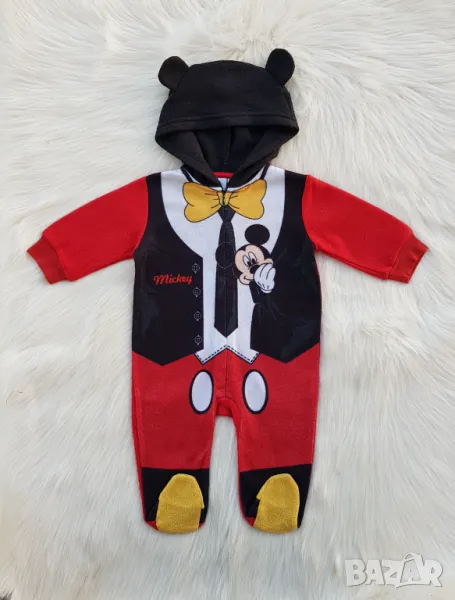 Бебешки ромпър Мики Маус 12-18 месеца , снимка 1