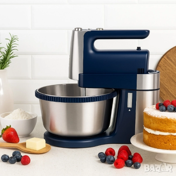 ръчен миксер с купа, снимка 1