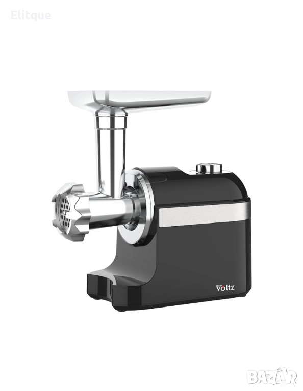 Месомелачка Voltz, 1600W, приставка за домати, черен, зелен, бял цвят, снимка 1