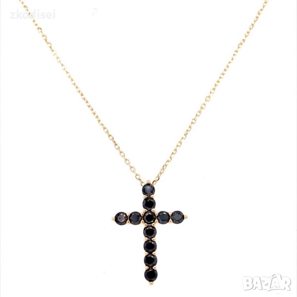 Златно колие 3,84гр. 40см. 14кр. проба:585 модел:20378-2, снимка 1