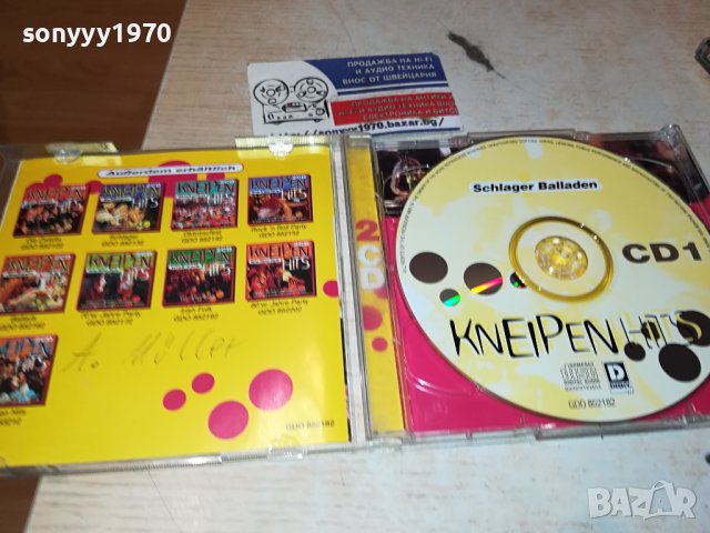 kneipen hits cd-ВНОС germany 2511231838, снимка 2 - CD дискове - 43145899
