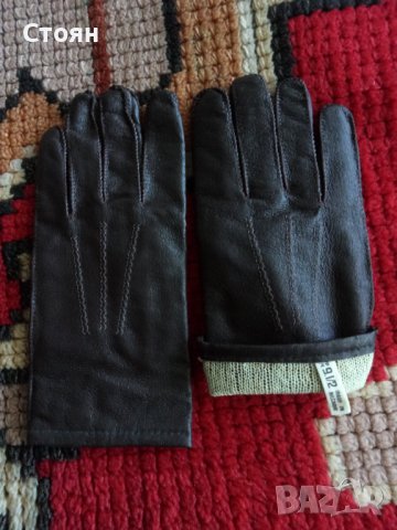 мъжки кожени ръкавици, снимка 3 - Ръкавици - 39077088