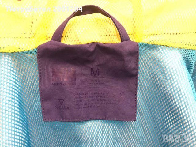 Оригинална Дамска ветровка на Helly Hansen М размер, снимка 7 - Якета - 32262117
