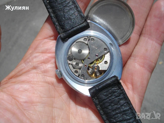 КОЛЕКЦИОНЕРСКИ ЧАСОВНИК ГОЛЯМА РАКЕТА ПЕРЕСТРОЙКА RAKETA, снимка 7 - Антикварни и старинни предмети - 51142119