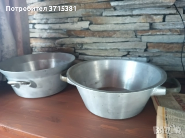 Алуминиеви тенджери- 2 броя, снимка 4 - Съдове за готвене - 52029004