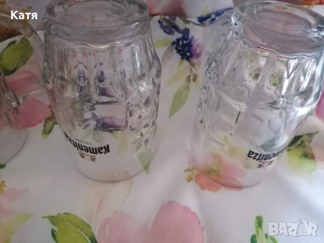 Халби за бира-6броя,рекл. Каменица., снимка 5 - Чаши - 50671704