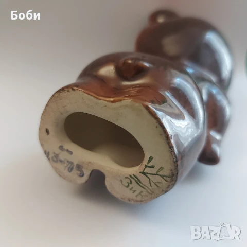 Порцеланова Фигура Миша 15см Олимпиада Москва 1980, снимка 7 - Колекции - 50914008