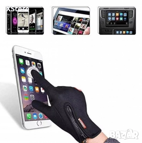 Ръкавици Vivva GLOVELO, размер S/М, L/XL, термо, Черен, снимка 8 - Ръкавици - 51856313