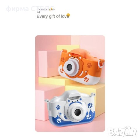Дигитален детски фотоапарат STELS Q60s, Дигитална камера за снимки, снимка 12 - Други - 44043534