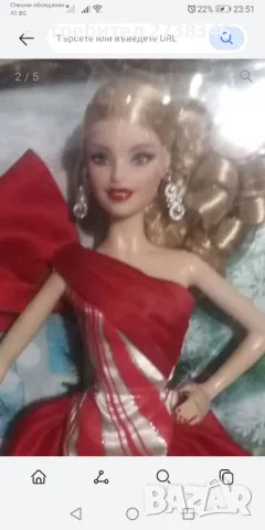 Барби Празнична , снимка 2 - Кукли - 50088172