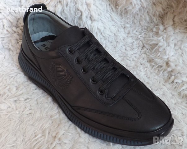 Обувки, естествена кожа, код 488/ББ1/69, снимка 1 - Спортно елегантни обувки - 37354245