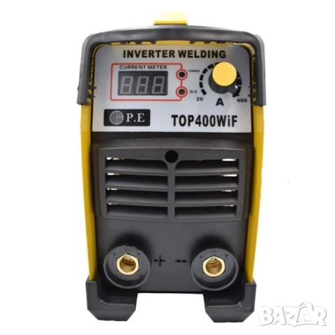 Инверторен електрожен P.E TOP400WiF (MMA-400) – 400A, с радио, Bluetooth и USB, снимка 7 - Друга електроника - 51947549