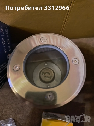 Чисто нова лампа за вграждане в земя GU10, снимка 2 - Лед осветление - 52160150