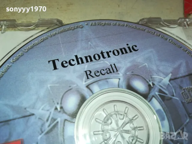 TECHNOTRONIC CD 1105251826, снимка 10 - CD дискове - 50244049