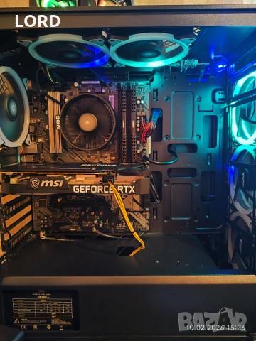 Геймърски Ryzen 5 5600X , RTX 3060 12GB, RAM 16GB DDR4, SSD NVME