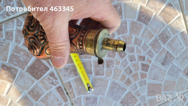 Барутница 9, пушка, пищов, пистолет, снимка 7 - Антикварни и старинни предмети - 53262123