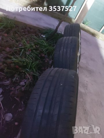 Оригинални джанти за VW с летни гуми , снимка 2 - Гуми и джанти - 44035066
