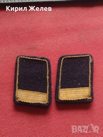 Български военни сърмени петлици вензели ЖП войски за КОЛЕКЦИОНЕРИ 70951