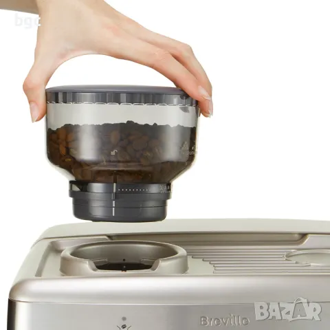 НОВА Еспресо машина Breville Barista Max VCF126X-01, 15 bar, 1450 w, Вградена кафемелачка - 24 месец, снимка 6 - Кафемашини - 48065901