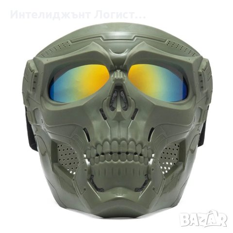 Маска за гел бластер игри, airsoft или ски, снимка 3 - Други - 43972236