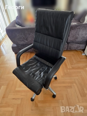 Стол SATO - естествена кожа, снимка 2 - Столове - 52918500