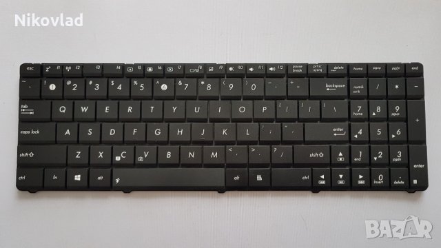 Клавиатура за Asus X52 X54 X55 X61 P52 P53 U50, снимка 2 - Части за лаптопи - 28467927