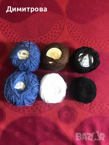 Конци /памучни/ за бродерия /бродиране, шиене/ #1, снимка 4 - Гоблени - 36392604