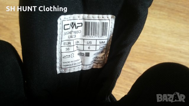 CMP Dhenieb Trekking Waterproof Vibram Leather Boots EUR 38  естествена кожа водонепромокаеми - 519, снимка 18 - Дамски боти - 43750834