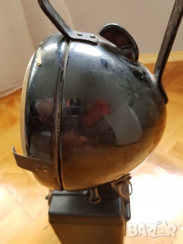 Стар акумулаторен бакелитен прожектор, снимка 4 - Антикварни и старинни предмети - 32900656