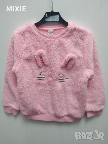 Нова детска пухкава блуза 🐰, 4-5 г.