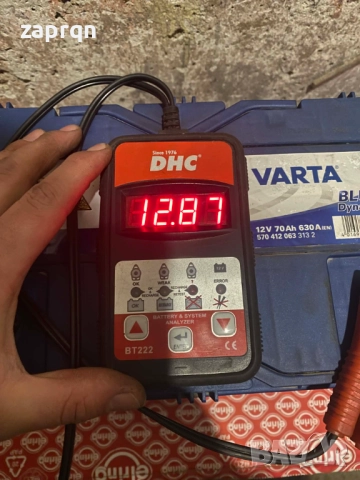 Акумулатор Varta/Варта 70 амп/ч Азиатка, снимка 2 - Аксесоари и консумативи - 52808285