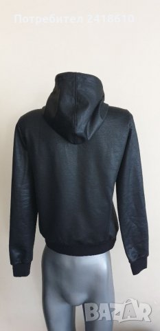VERSACE Jeans Couture Womens Hoodie Size S /XS ОРИГИНАЛ! Дамски Суичер Тип Яке!, снимка 10 - Спортни екипи - 33116828