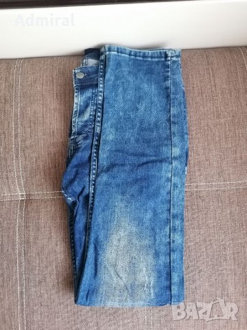 Мъжки стилни дънки с пръскана боя, снимка 4 - Дънки - 38296403