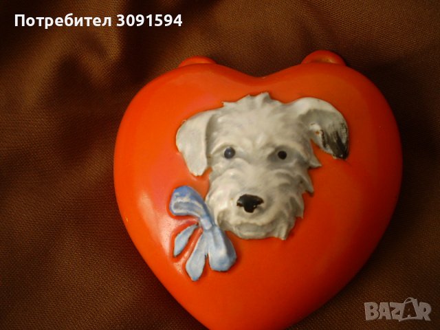 Рядка находка ваза сърце с куче много рядка Hummel Goebel, снимка 9 - Антикварни и старинни предмети - 40246473