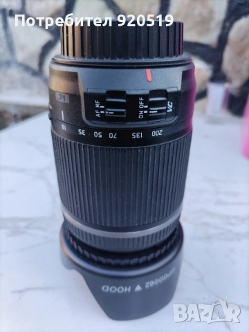 Tamron 18-200 , снимка 5 - Обективи и филтри - 52404180