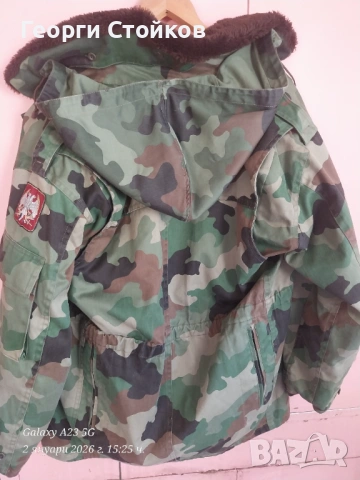 Продавам камуфлажна шуба м 93-Югославия  , снимка 2 - Екипировка - 53455732