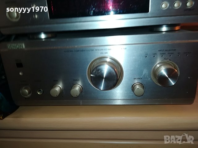 DENON GOLD STEREO AMPLI-SWISS 0712221637, снимка 6 - Ресийвъри, усилватели, смесителни пултове - 38934723