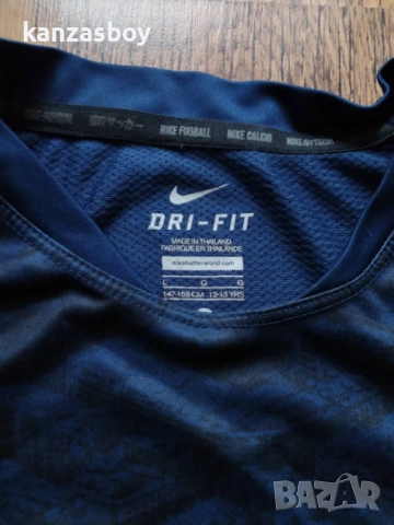 Nike Barcelona Training Jersey Football Shirt - юношеска футболна тениска 147-158см., снимка 6 - Детски тениски и потници - 53288228