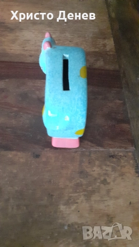 касичка Усмихната крава весела, уникален дизайн, ръчна изработка, внос от Италия. , снимка 4 - Статуетки - 52987159