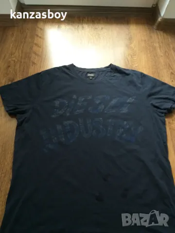 diesel - страхотна мъжка тениска XL, снимка 5 - Тениски - 47413184