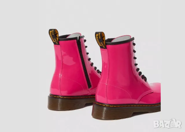  Dr. Martens 1460  номер 29  детски лачени боти / ботуши с връзки, снимка 3 - Бебешки боти и ботуши - 48985809