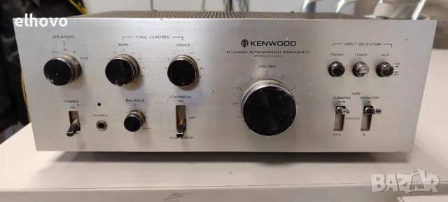 Стерео усилвател Kenwood KA-3500, снимка 2 - Ресийвъри, усилватели, смесителни пултове - 48291052