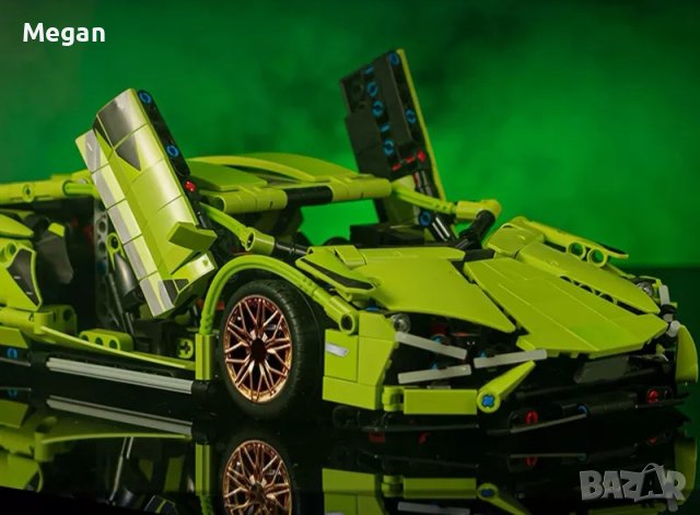 Моторизиран конструктор Lamborghini Sian, снимка 7 - Конструктори - 40621499