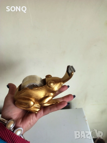 Страхотна Златна Канцеларска Жаба, снимка 10 - Ученически пособия, канцеларски материали - 52787229